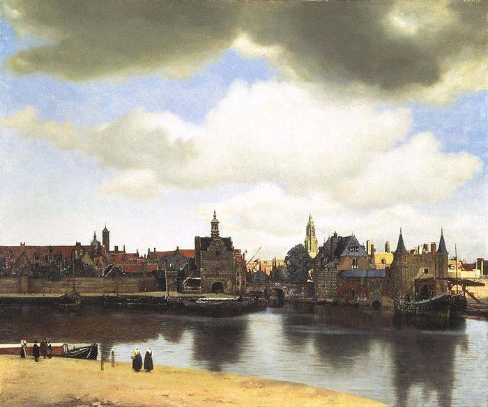 Johannes Vermeer View of Delft, Germany oil painting art